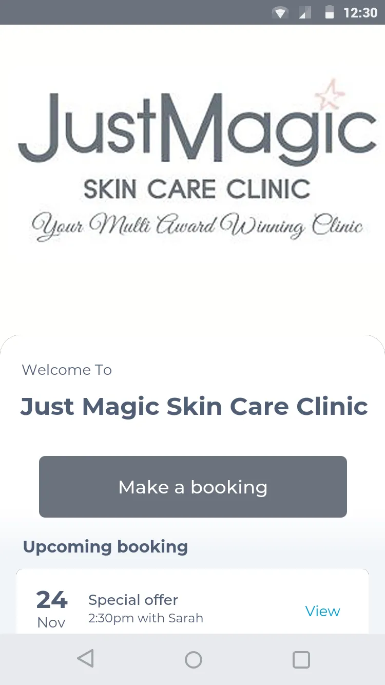 Just Magic Skin Care Clinic | Indus Appstore | Screenshot