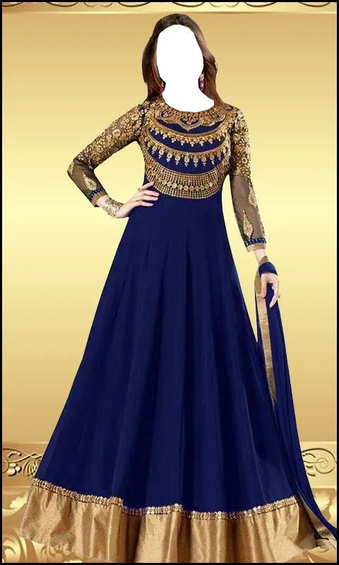 Women Anarkali Photo Suit | Indus Appstore | Screenshot