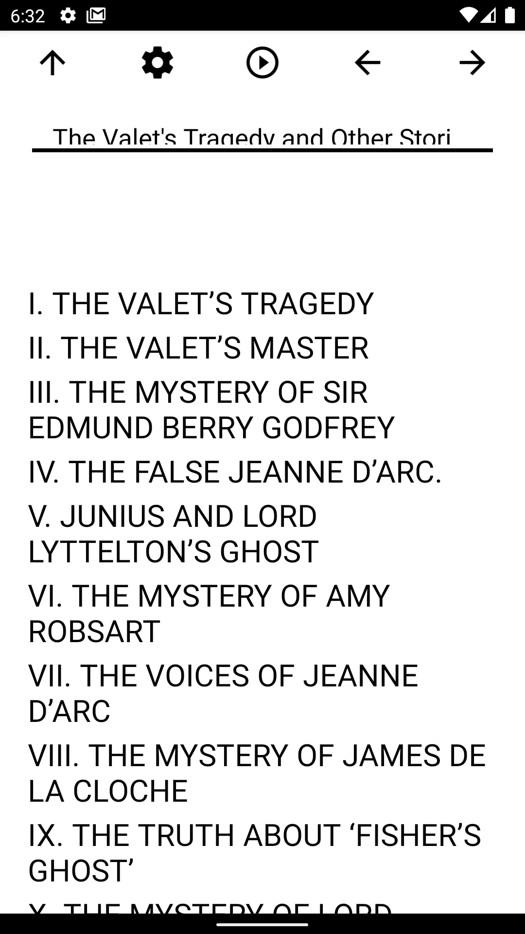 Book, The Valet's Tragedy and  | Indus Appstore | Screenshot