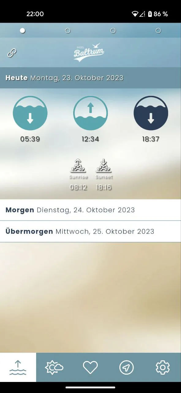 Nordsee Gezeiten | Indus Appstore | Screenshot