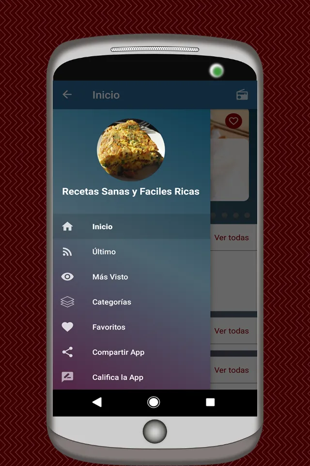 Recetas Ricas y Saludables | Indus Appstore | Screenshot