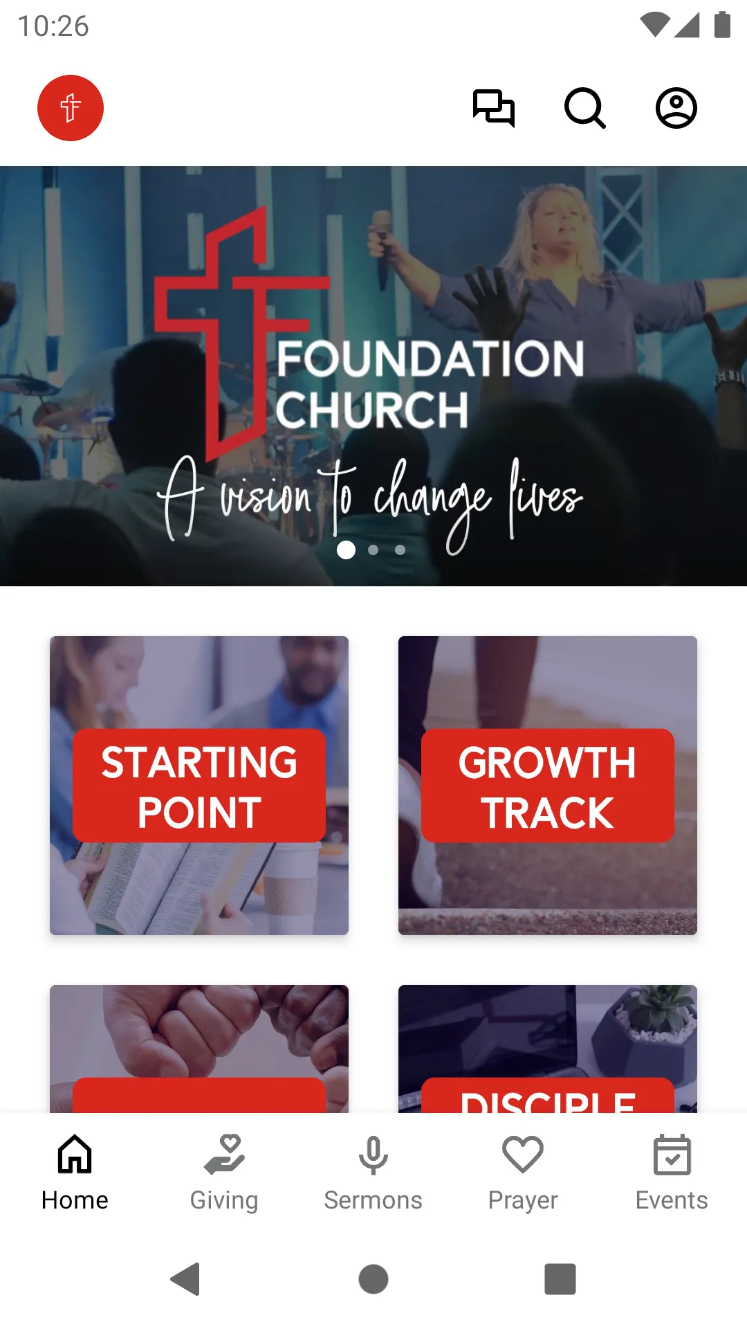 Foundation Bible Church | Indus Appstore | Screenshot