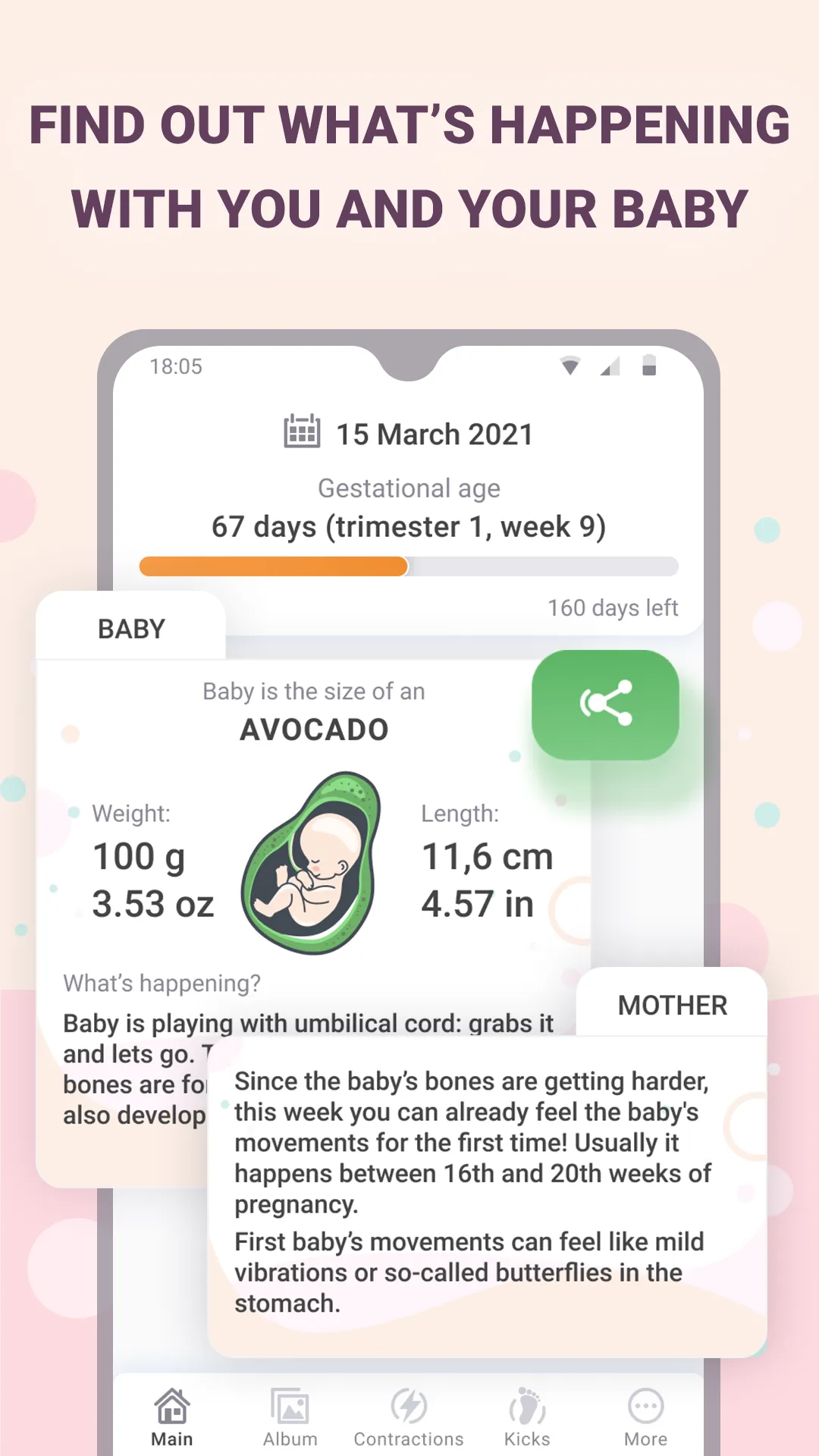 Pregnancy tracker week by week | Indus Appstore | Screenshot