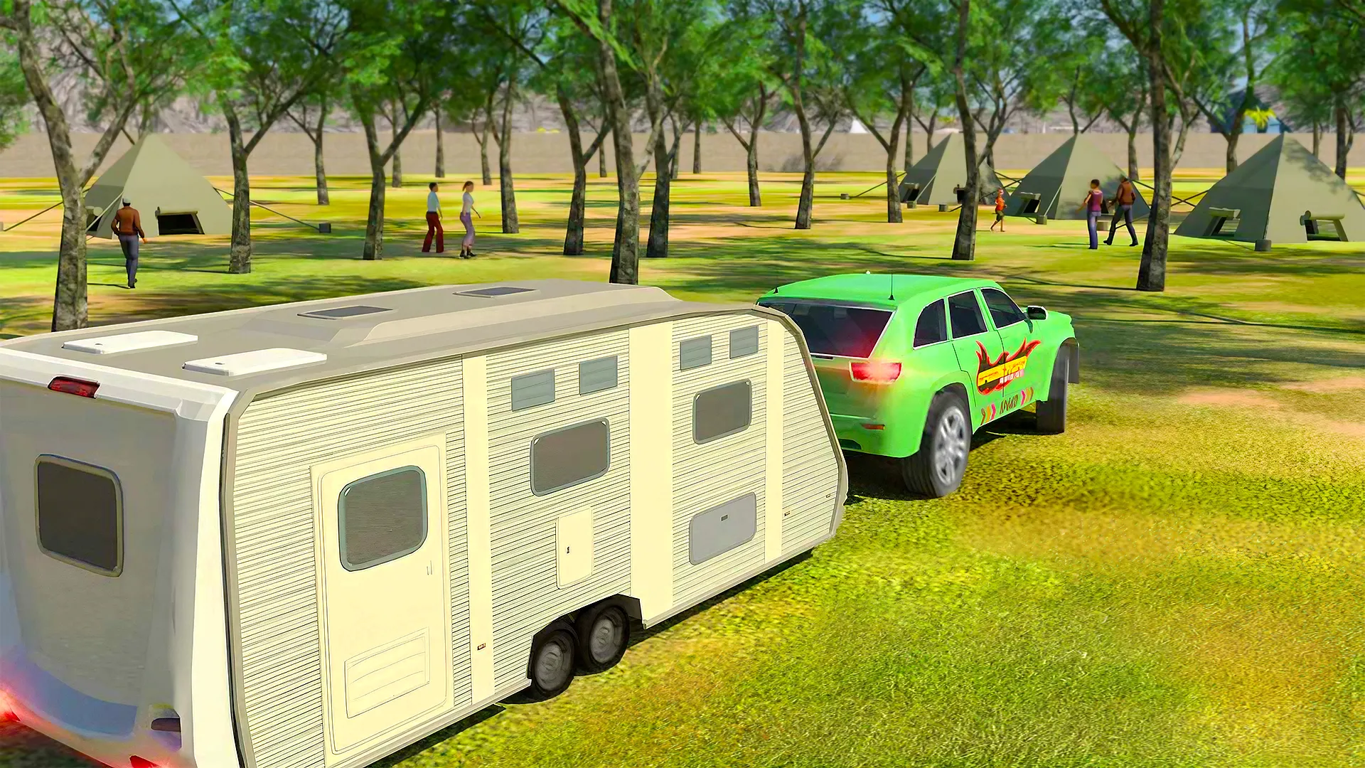 Camper Van Truck Driving Games | Indus Appstore | Screenshot