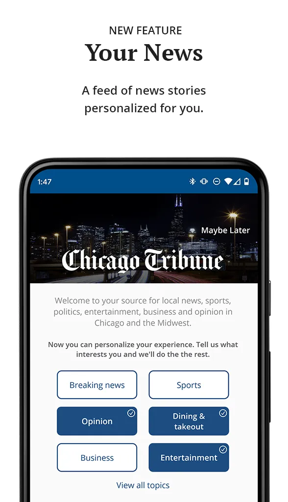 Chicago Tribune | Indus Appstore | Screenshot