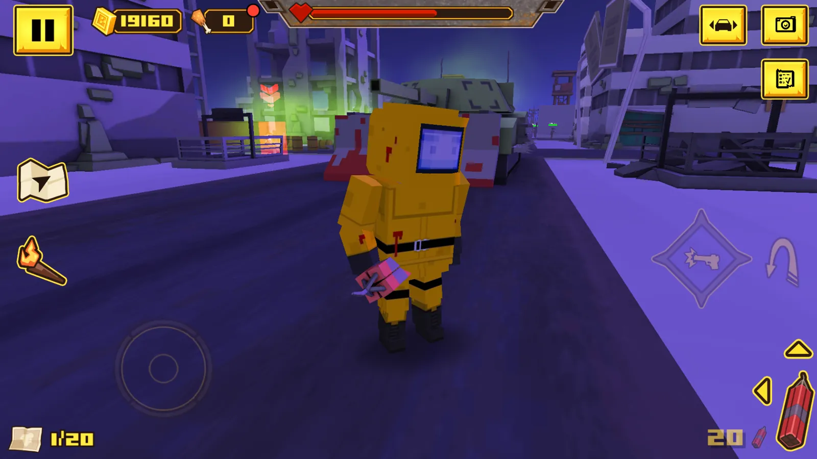 BLOCKAPOLYPSE™: Zombie Shooter | Indus Appstore | Screenshot