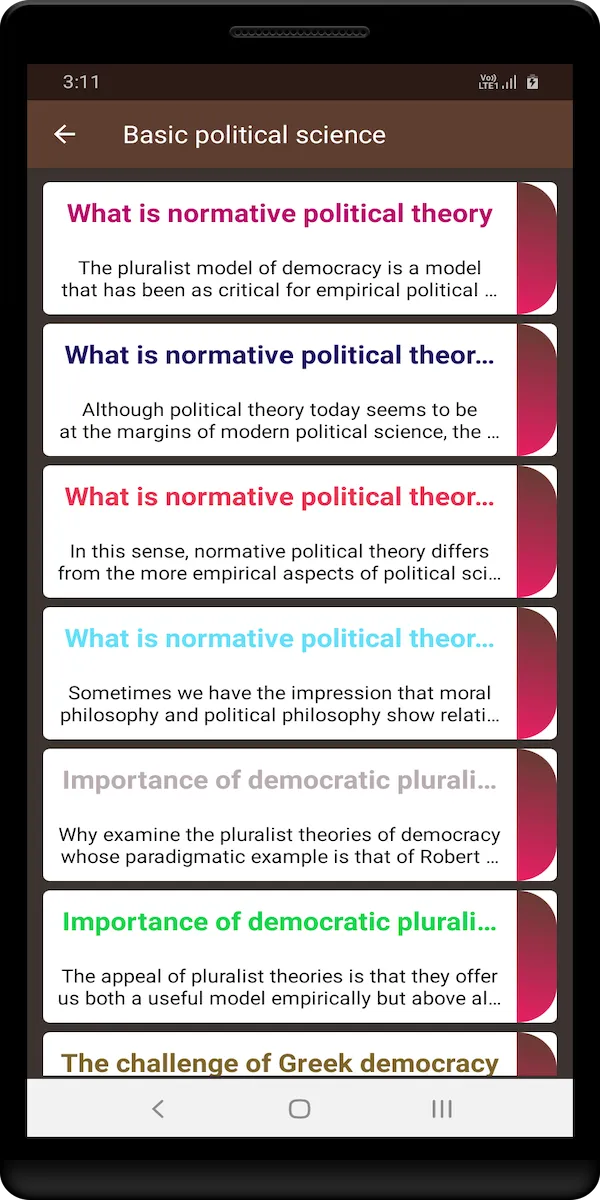 Basic political theory | Indus Appstore | Screenshot