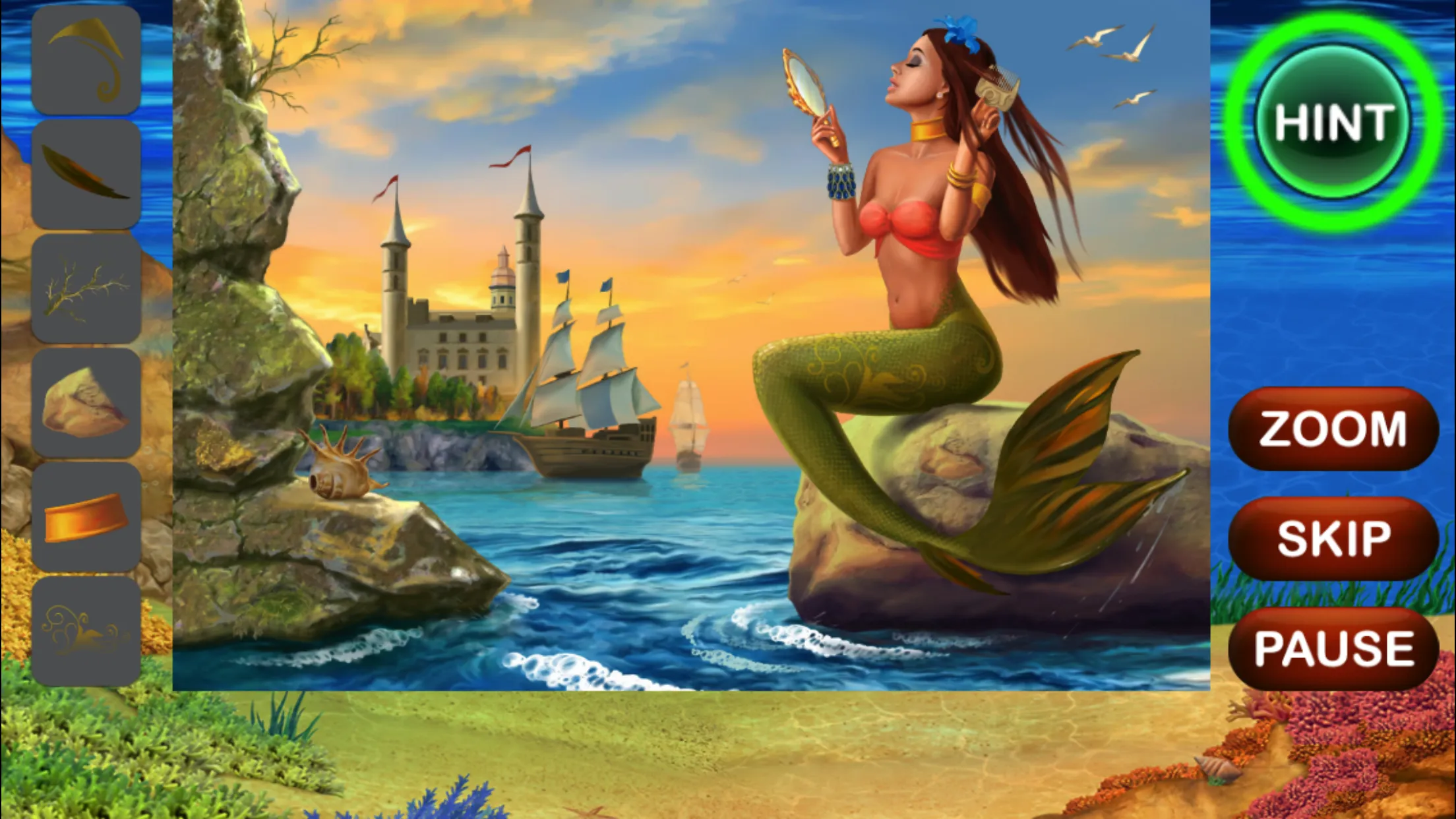 Mermaid Hidden Objects | Indus Appstore | Screenshot