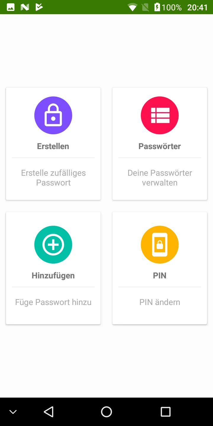 Passwort Manager verwalten | Indus Appstore | Screenshot