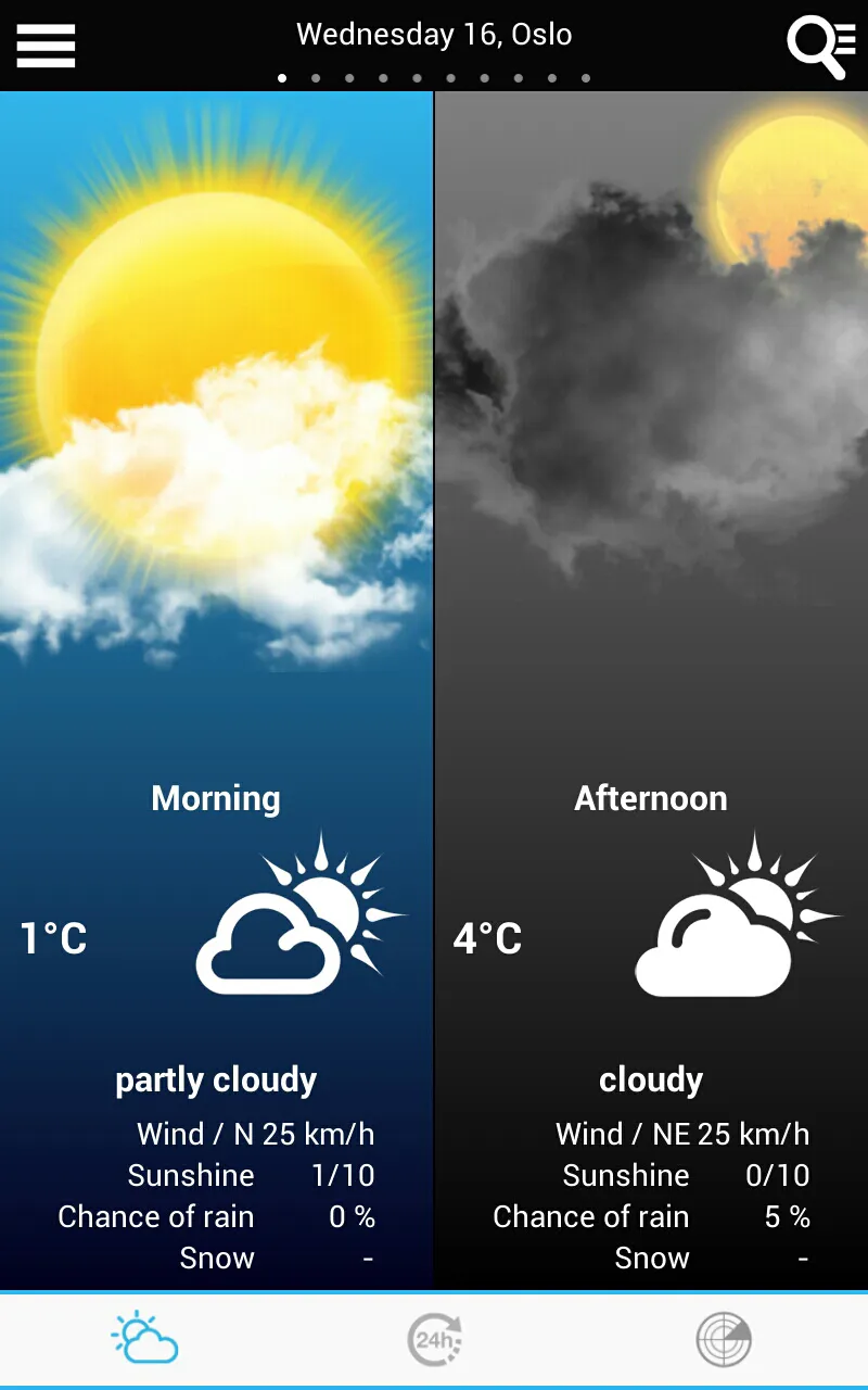 Weather for Norway | Indus Appstore | Screenshot