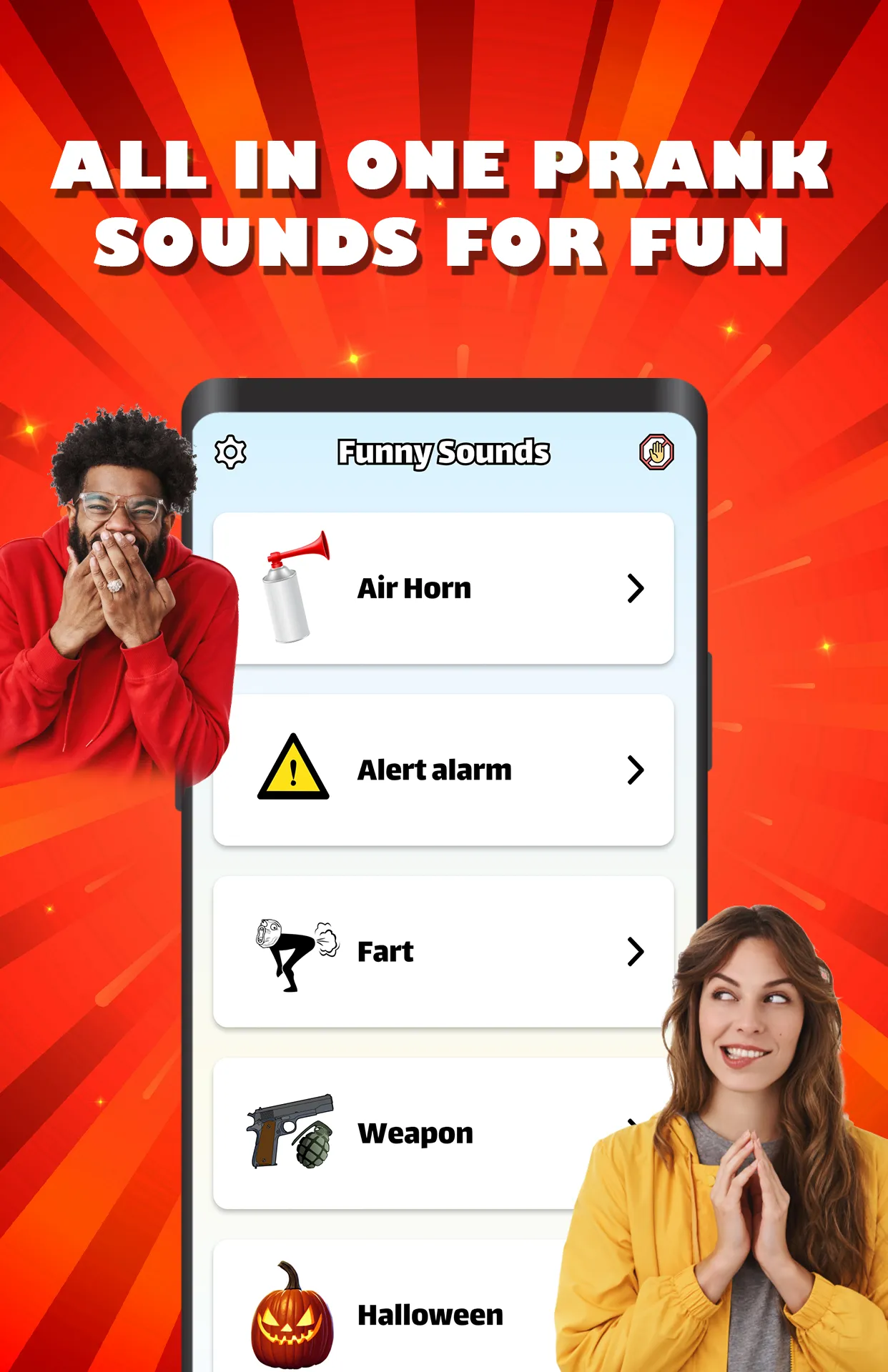 Prank sound: Hair Cut & Fart | Indus Appstore | Screenshot