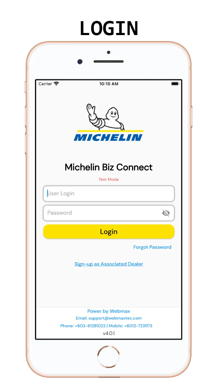 MICHELIN Biz Connect | Indus Appstore | Screenshot