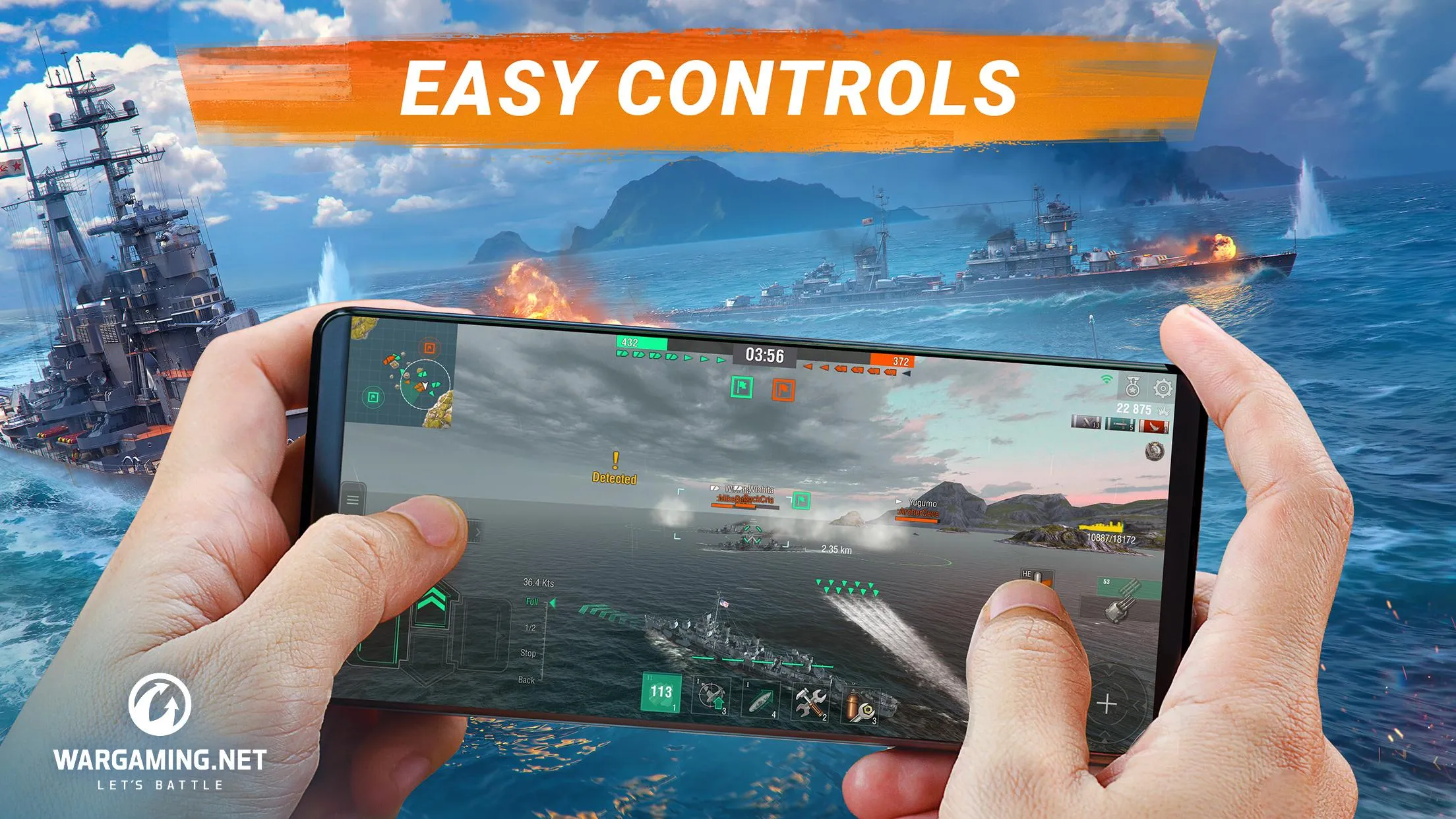 World of Warships Blitz War | Indus Appstore | Screenshot