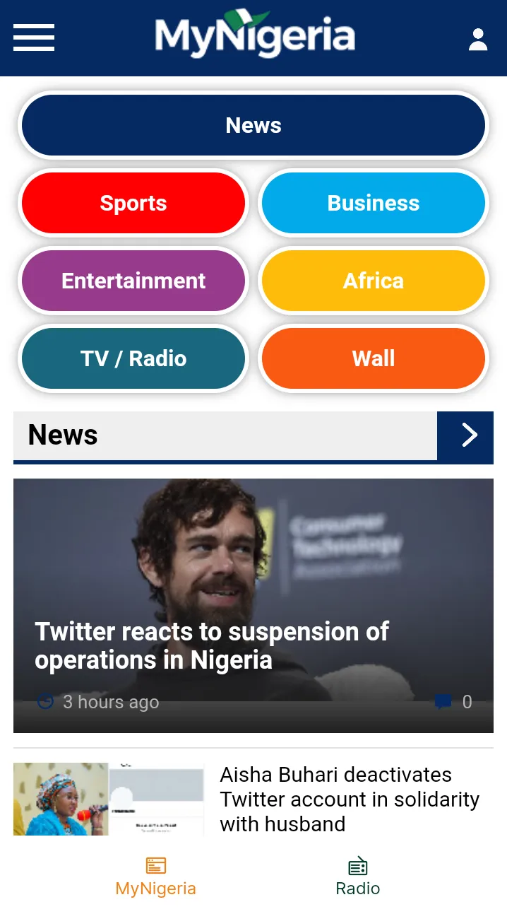 MyNigeria News and Radio | Indus Appstore | Screenshot