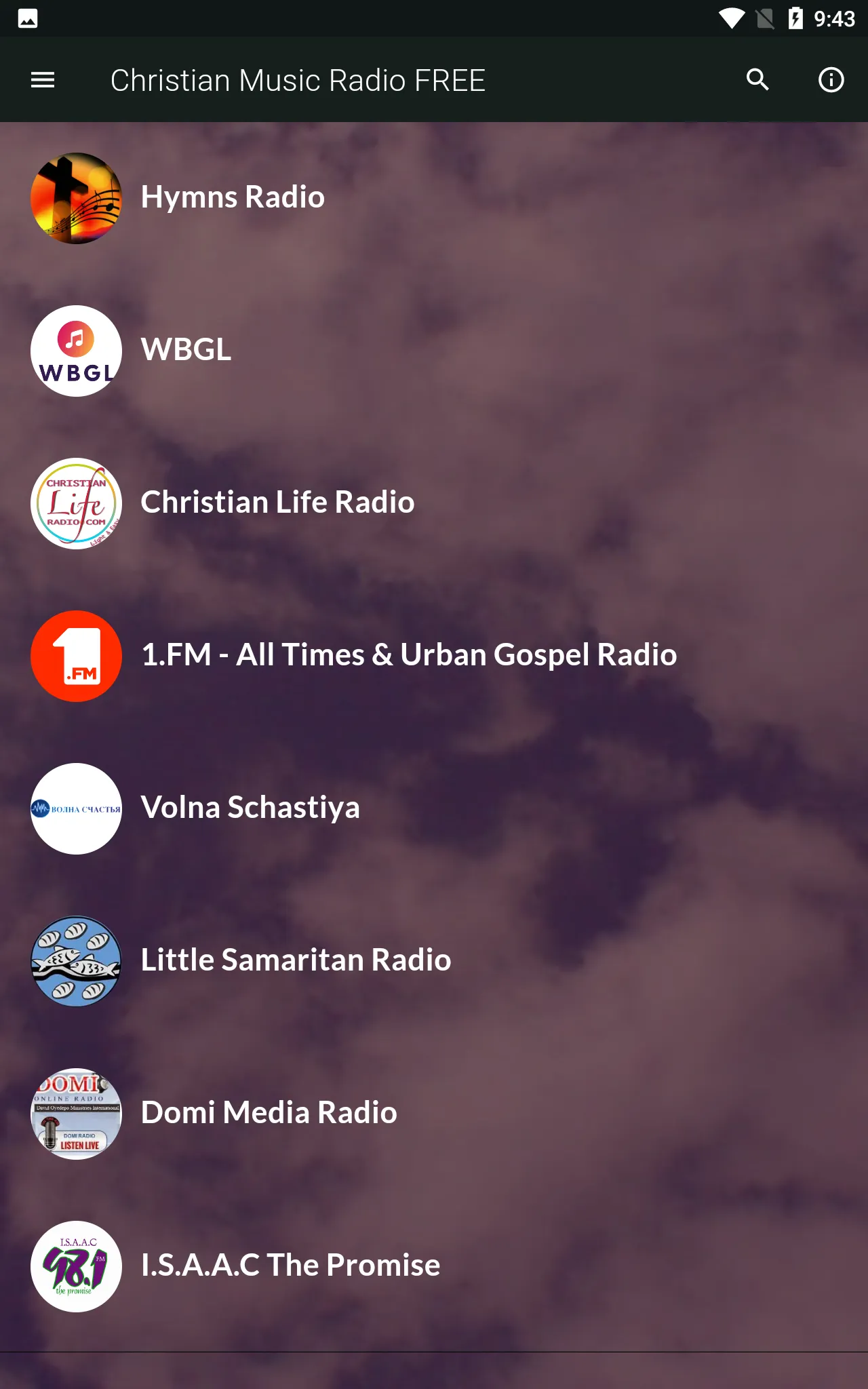 Christian Radio - Live Music | Indus Appstore | Screenshot