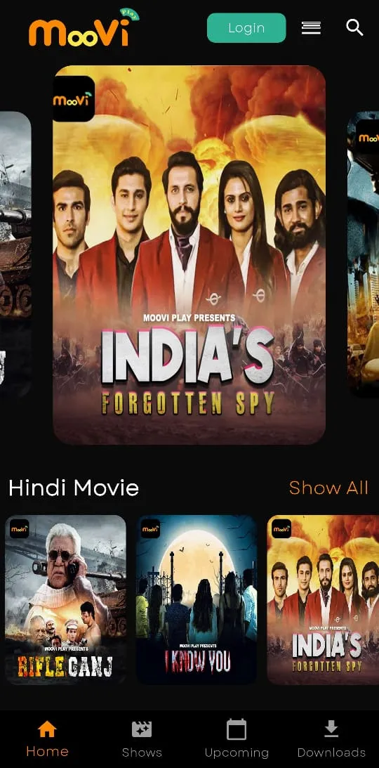 Moovi Play | Indus Appstore | Screenshot