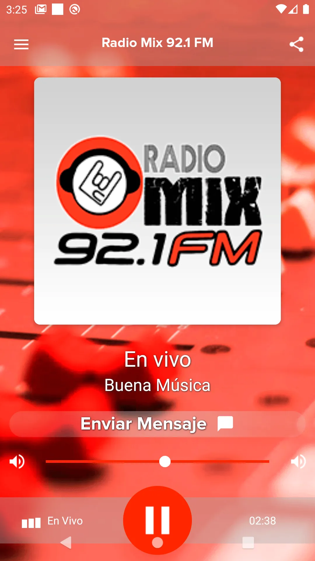 Radio Mix 92.1 FM | Indus Appstore | Screenshot