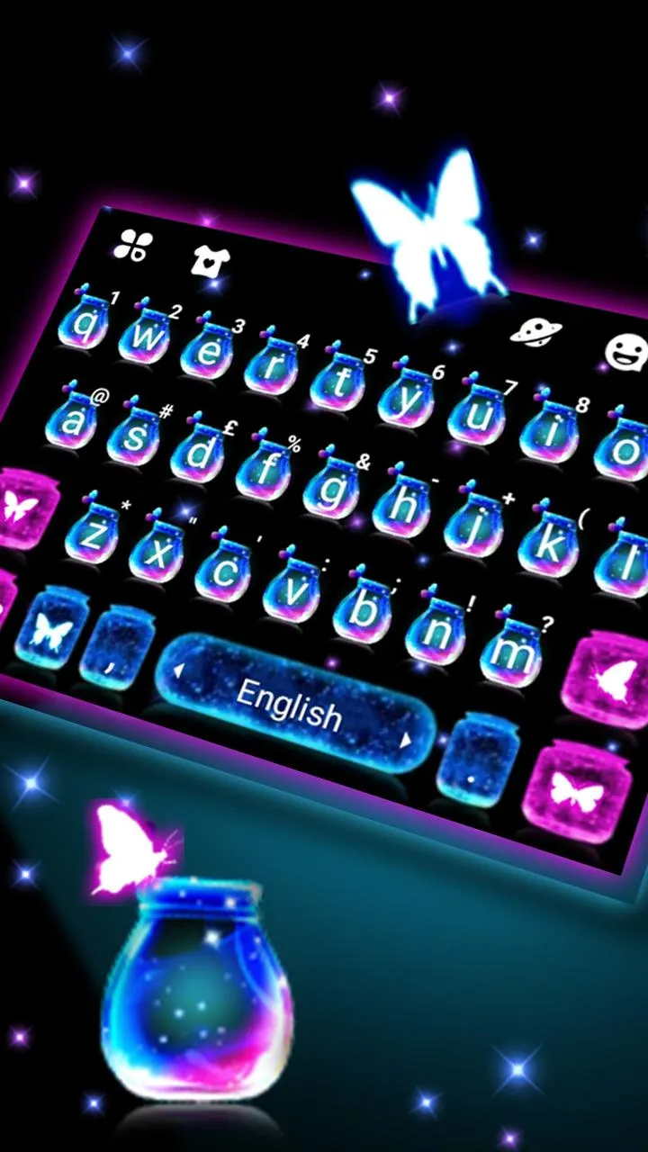 Neon Dream Keyboard Theme | Indus Appstore | Screenshot