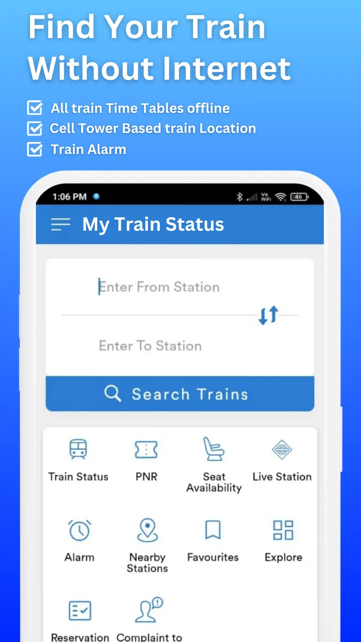 Where is my train -Live Status | Indus Appstore | Screenshot