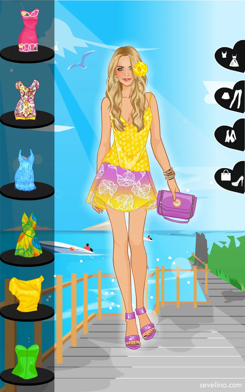 Brazil vacation dress up game | Indus Appstore | Screenshot