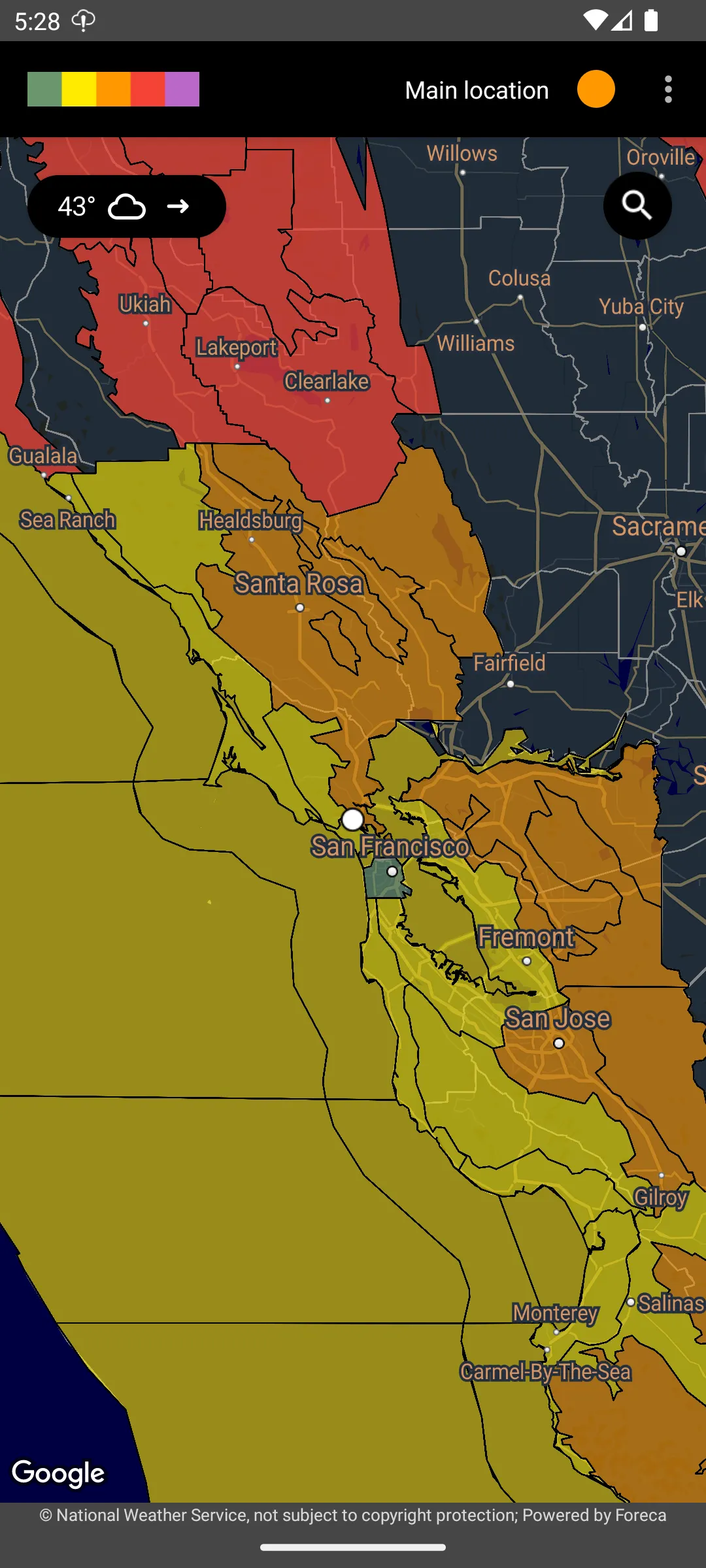 UnWX (Severe Weather Alerts) | Indus Appstore | Screenshot