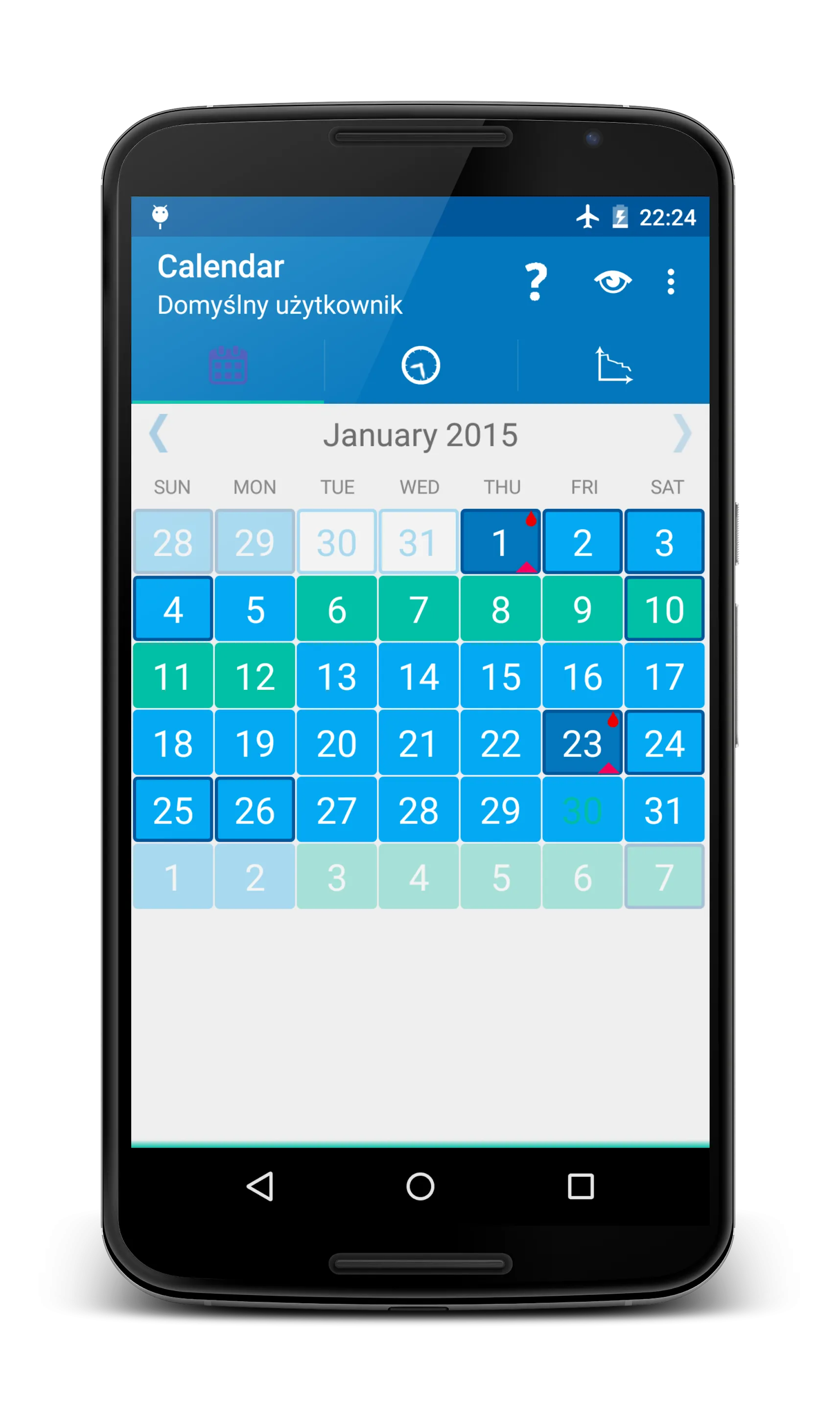 Fertility Calendar | Indus Appstore | Screenshot