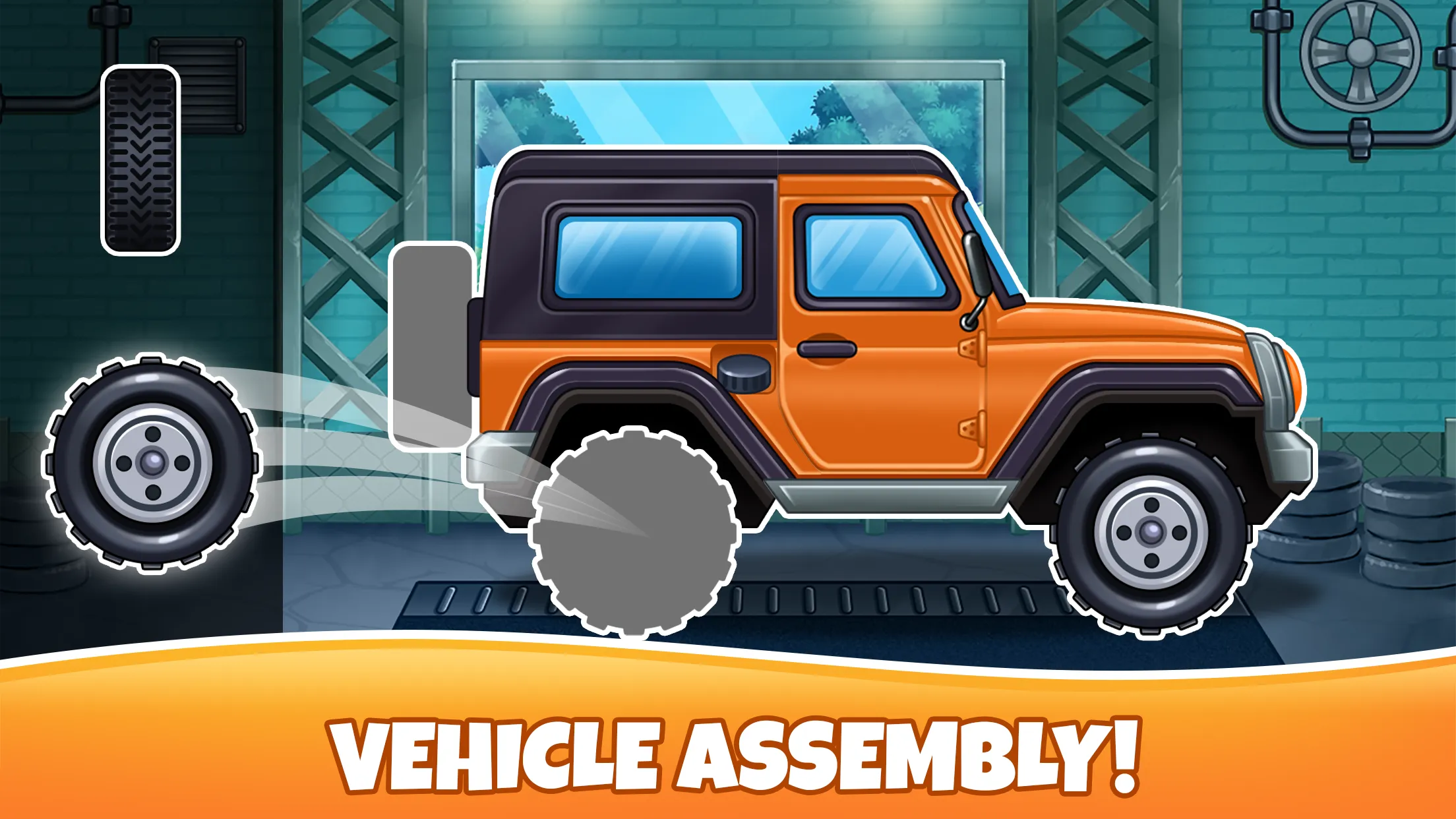 Trucks and Dinosaurs for Kids | Indus Appstore | Screenshot