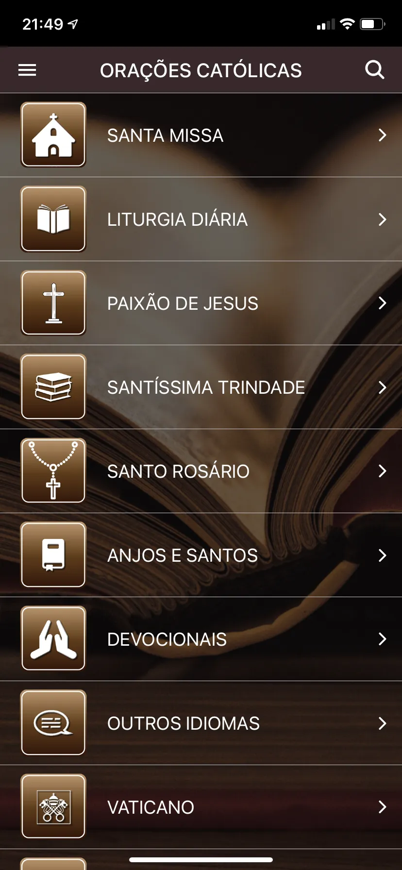 Orações Católicas Poderosas | Indus Appstore | Screenshot