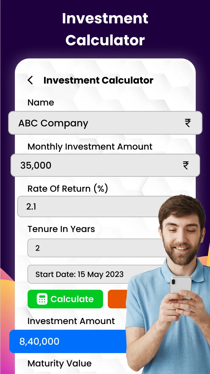 Loan EMI Calculator | Indus Appstore | Screenshot