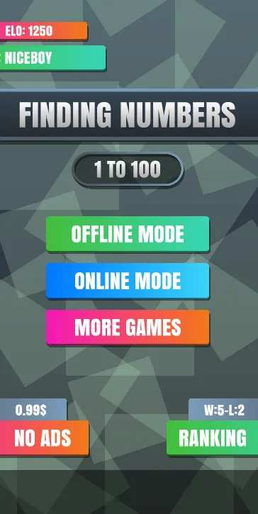 Finding Number 1 To 100 Online | Indus Appstore | Screenshot