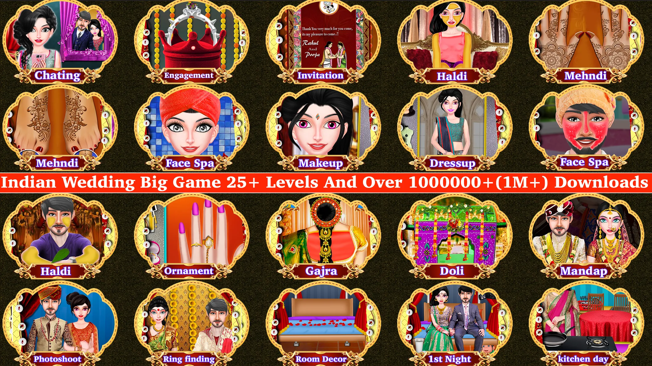 Indian Wedding Girl Game | Indus Appstore | Screenshot