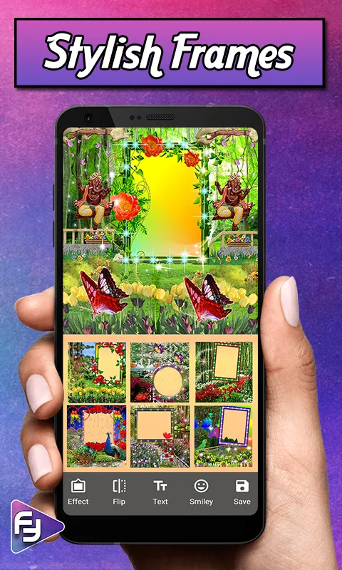 Garden DP Photo Frames | Indus Appstore | Screenshot