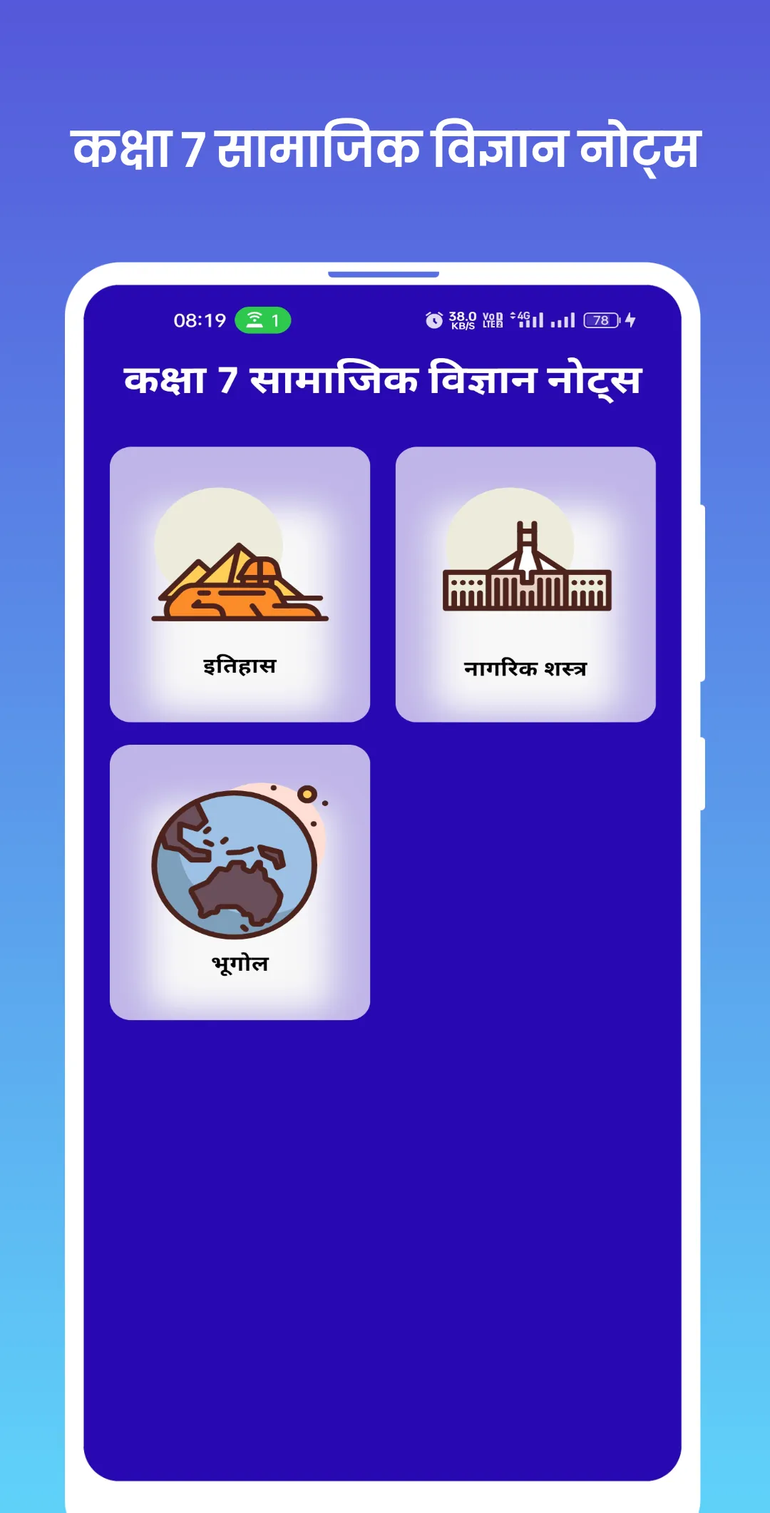 Class 7 Social Science Notes | Indus Appstore | Screenshot