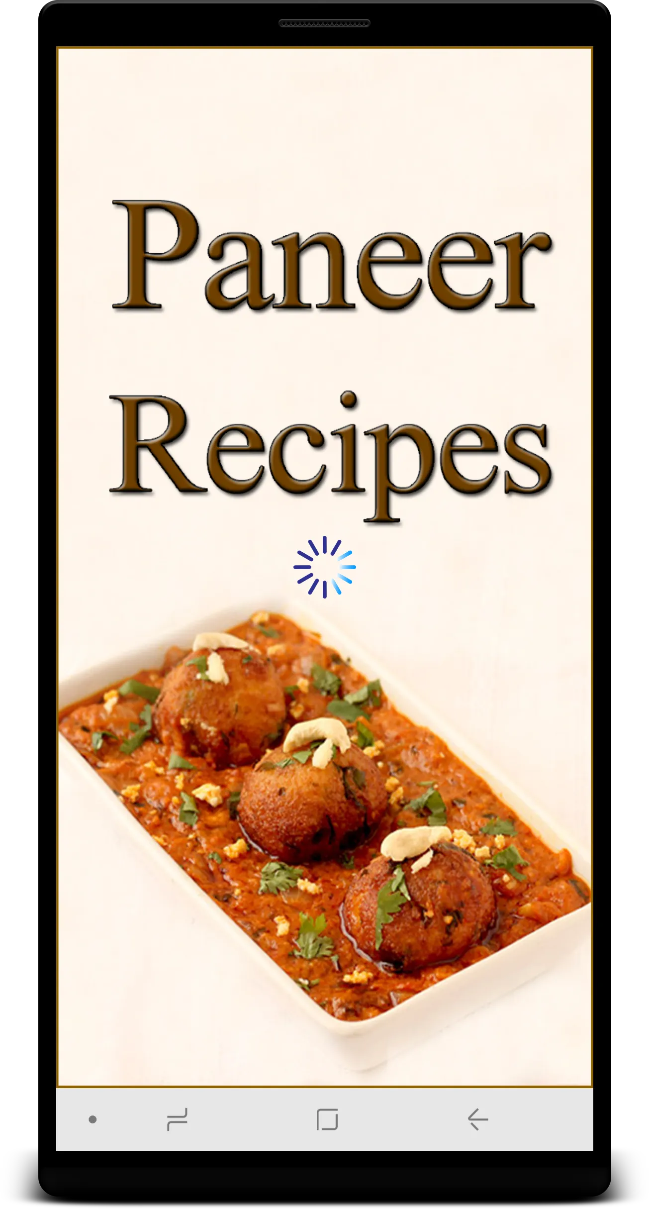 Paneer Recipes in Hindi | Indus Appstore | Screenshot