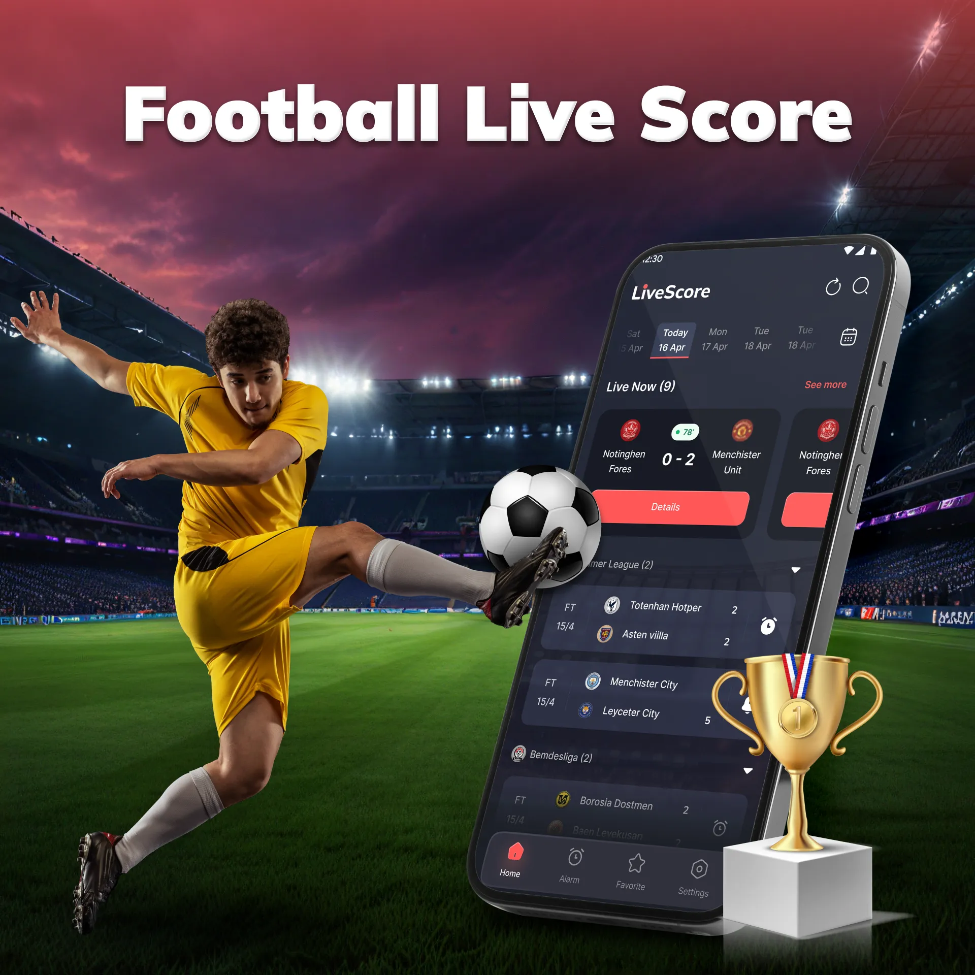 MatchLive: Football Live Score | Indus Appstore | Screenshot