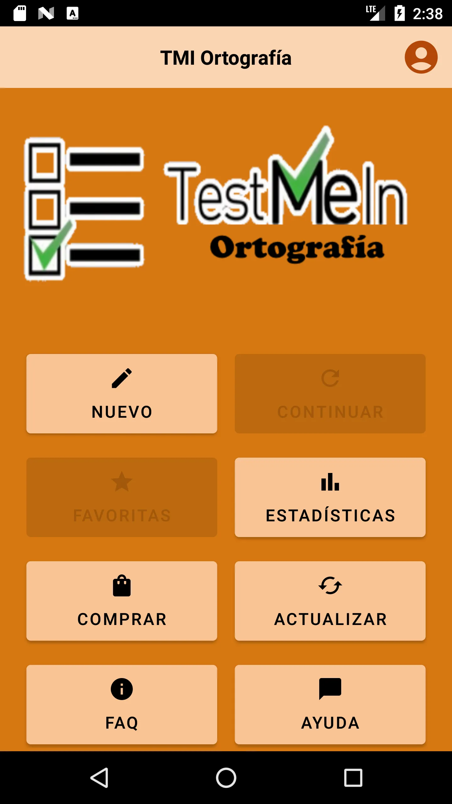 Ortografía Test Me In... | Indus Appstore | Screenshot