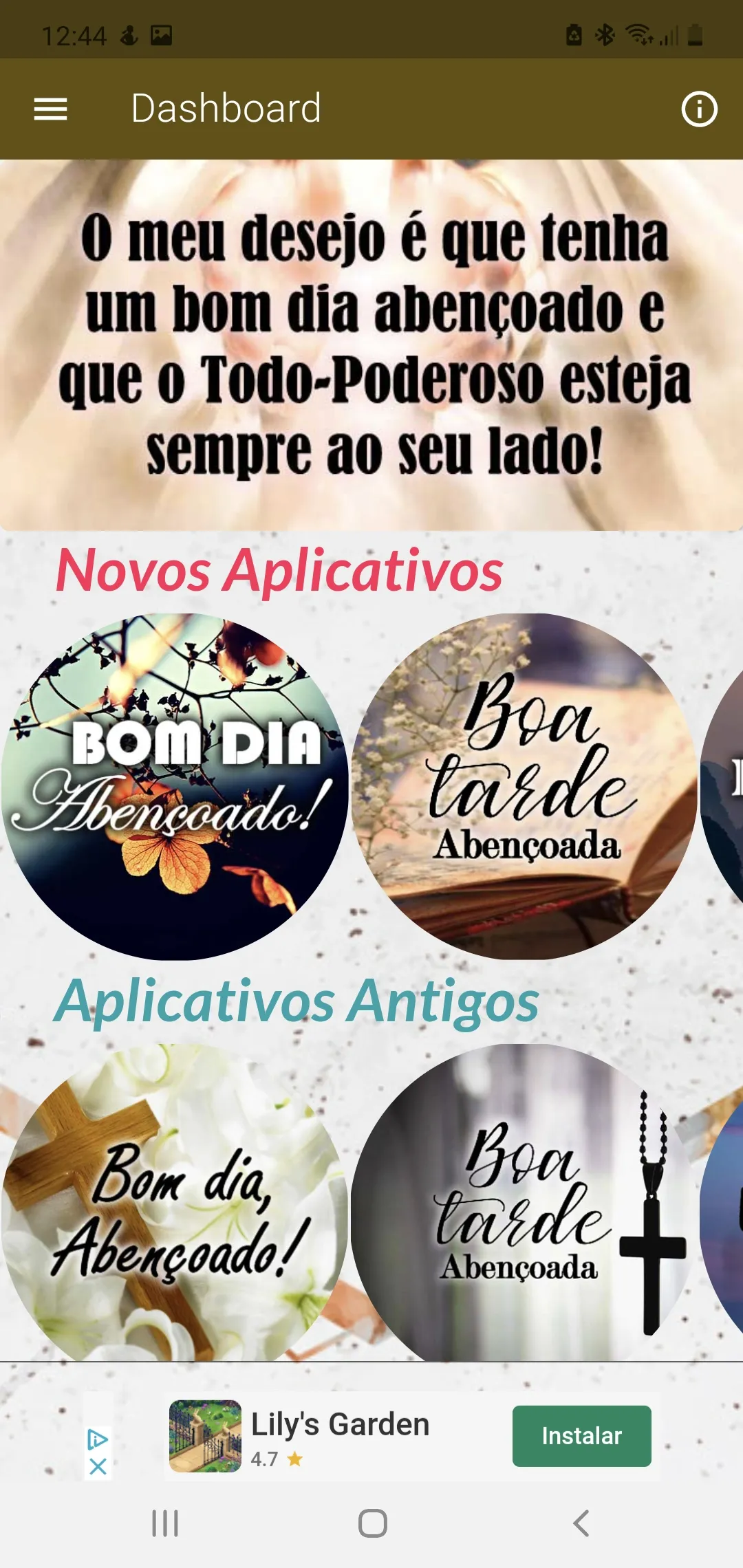 DEUS GUIA VOCÊ NO SEU DIA! | Indus Appstore | Screenshot