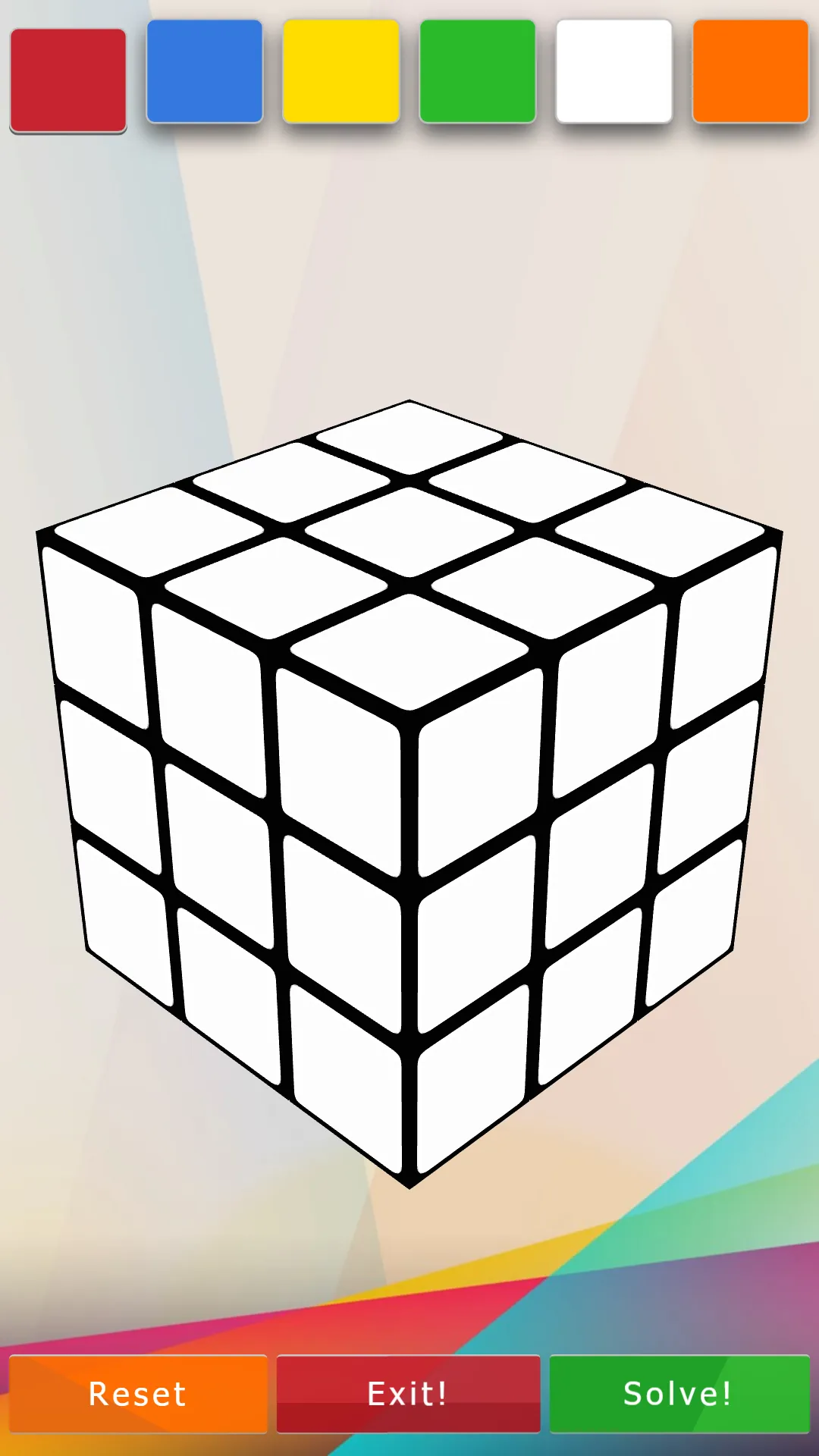 3D-Cube Solver | Indus Appstore | Screenshot