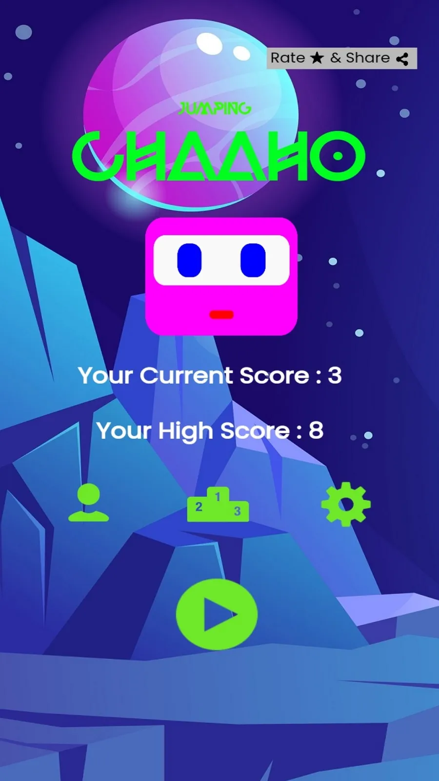 Jumping Chaaho - A Tough Game | Indus Appstore | Screenshot