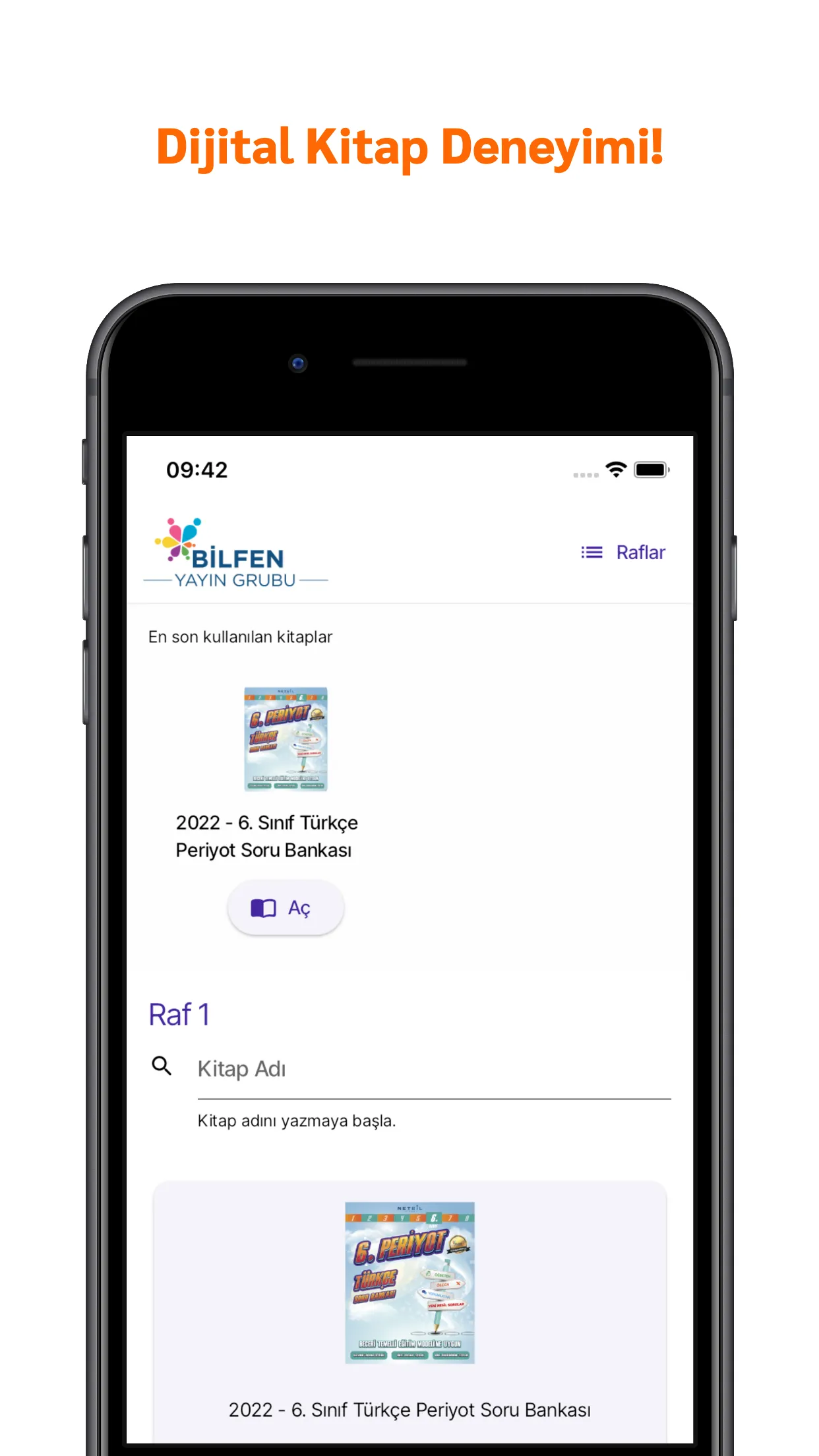 BİLFEN YAYIN GRUBU Kütüphane | Indus Appstore | Screenshot
