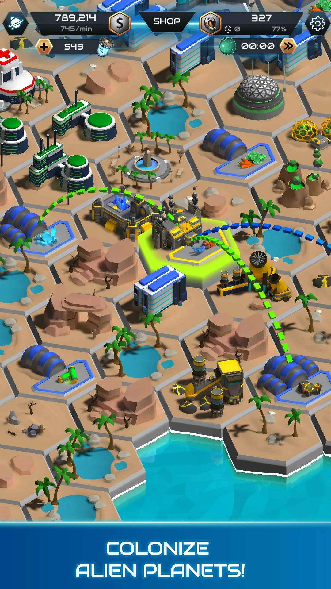 Galactic Colonies | Indus Appstore | Screenshot