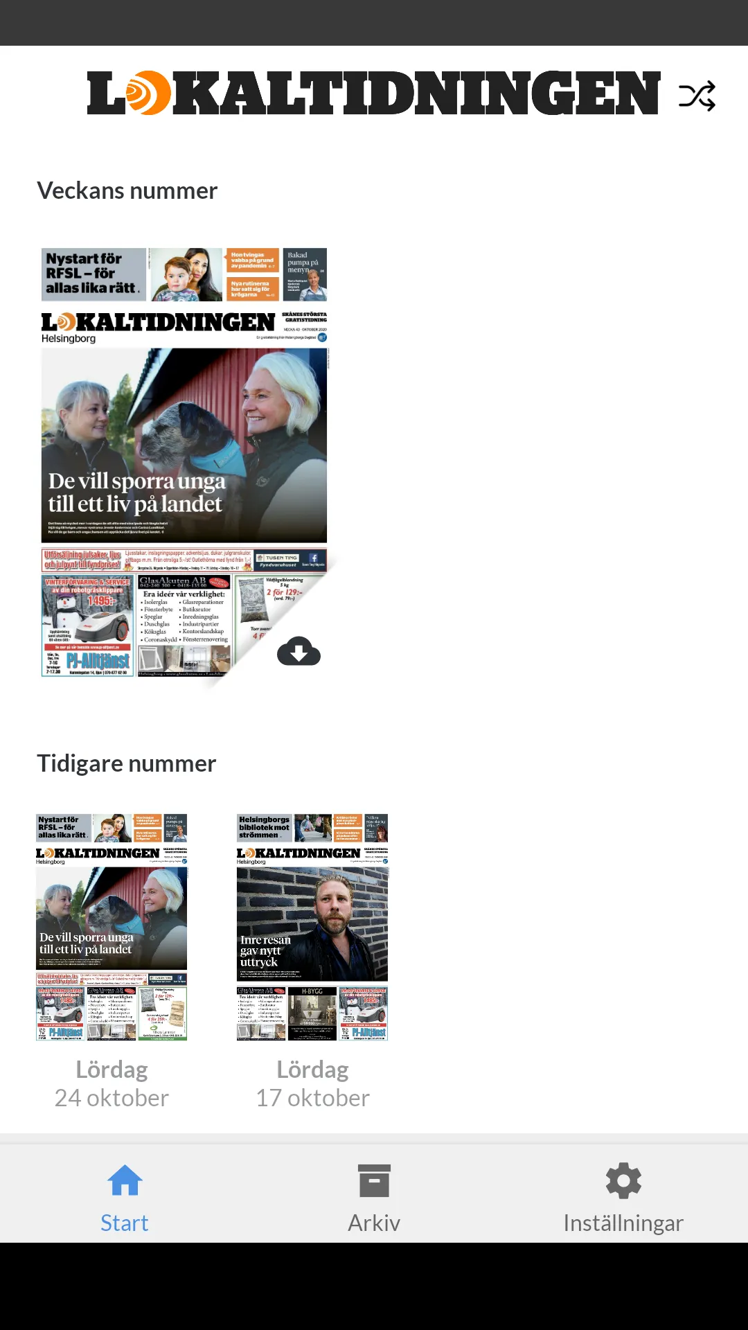 Lokaltidningen | Indus Appstore | Screenshot