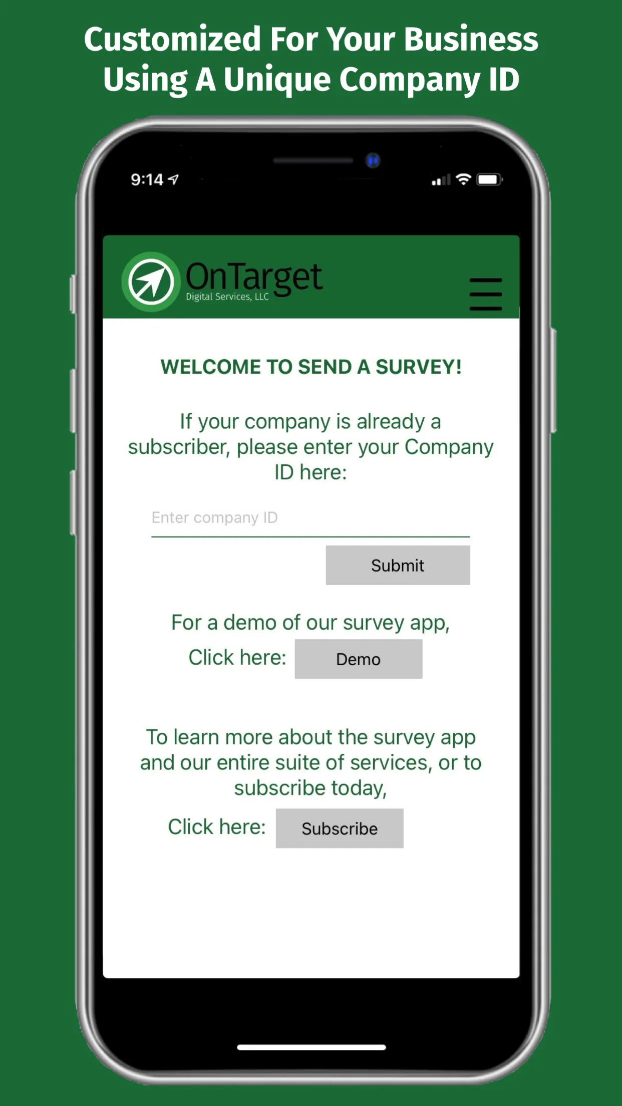 OnTarget-Send A Survey | Indus Appstore | Screenshot