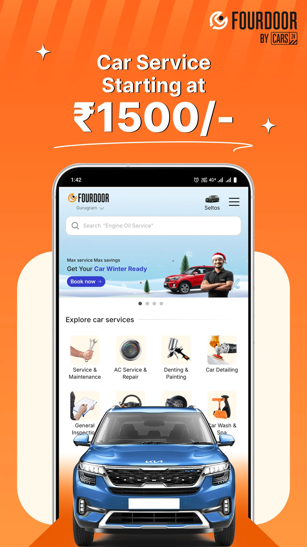 FourDoor Car Service App | Indus Appstore | Screenshot