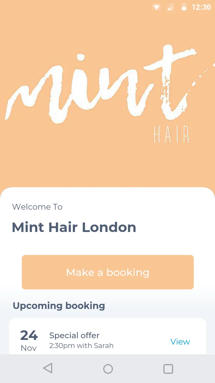 Mint Hair London | Indus Appstore | Screenshot