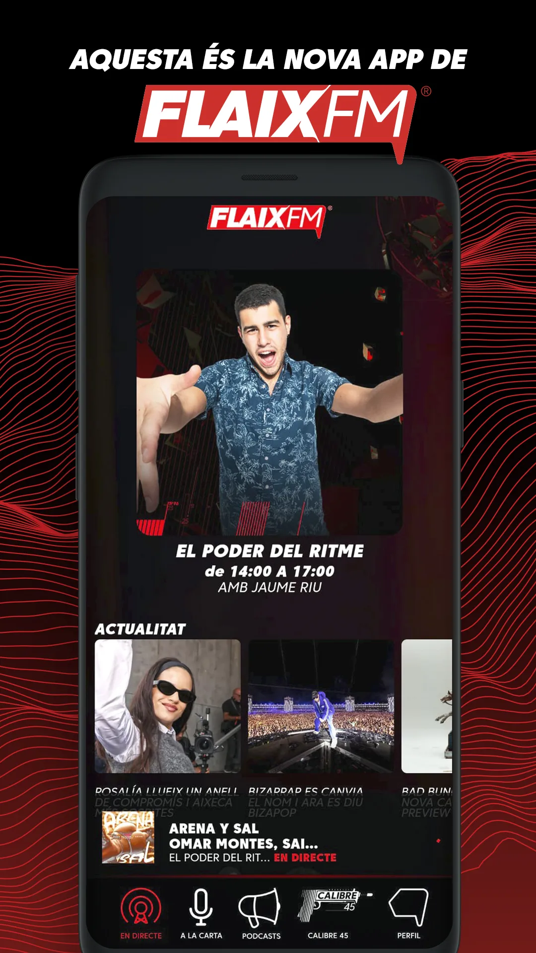 Flaix FM | Indus Appstore | Screenshot