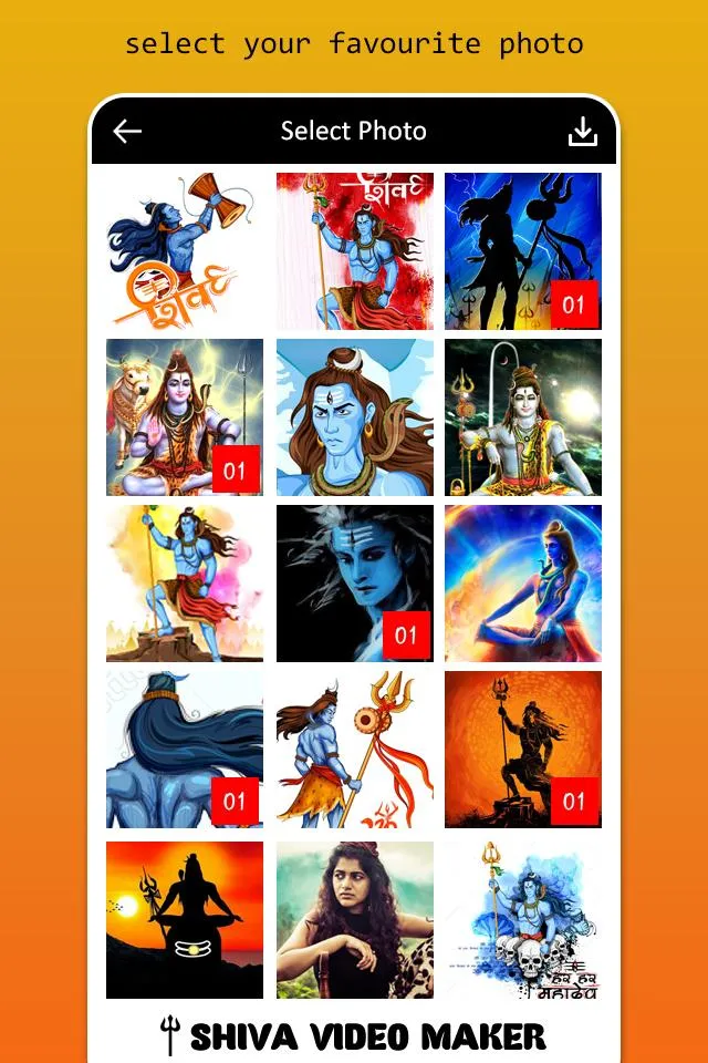 Shiva Mahakal Video Maker | Indus Appstore | Screenshot