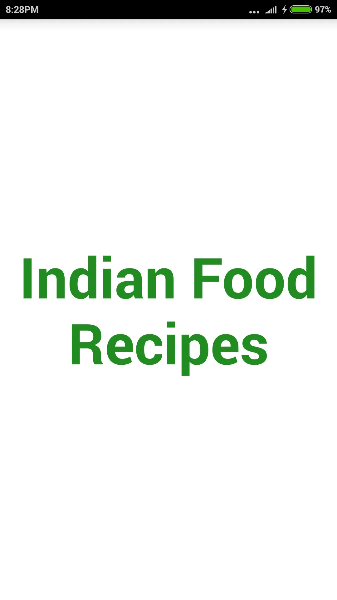 Indian Food Recipes | Indus Appstore | Screenshot