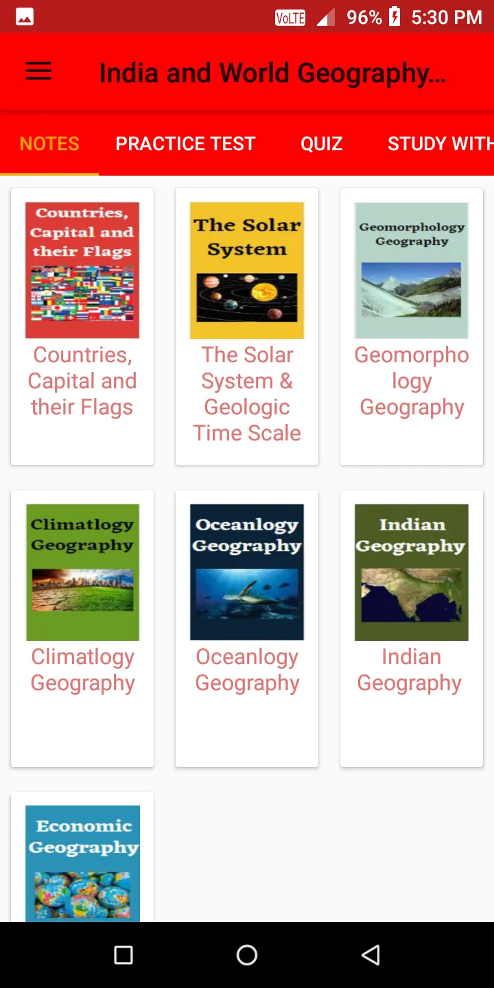 India & World Geography for Ex | Indus Appstore | Screenshot