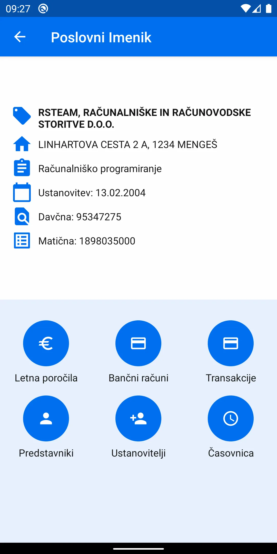 Poslovni Imenik | Indus Appstore | Screenshot